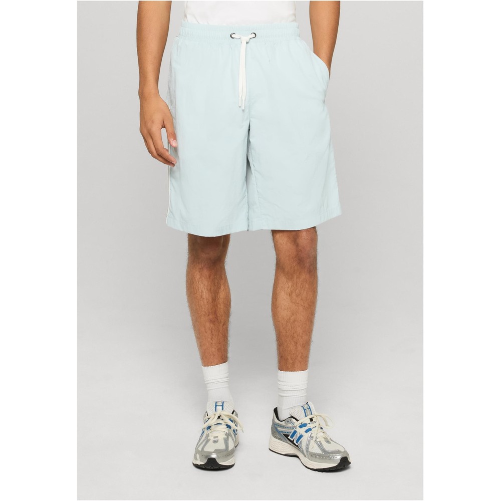 Urban Classics - Board Shorts With Patched Stripe Badehose - Blau